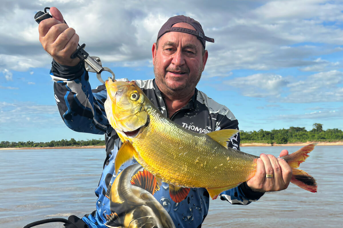 Pesca esportiva no Araguaia com guia local