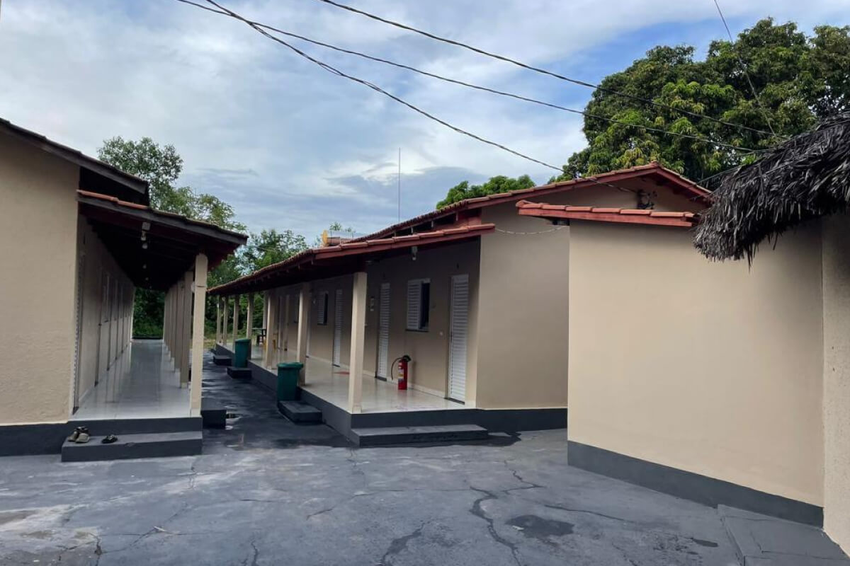 Operação de pesca com barcos e guias na Pousada Asa Branca